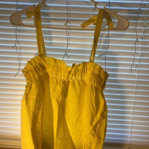 H&M Yellow summer shirt - Picture 1 of 2